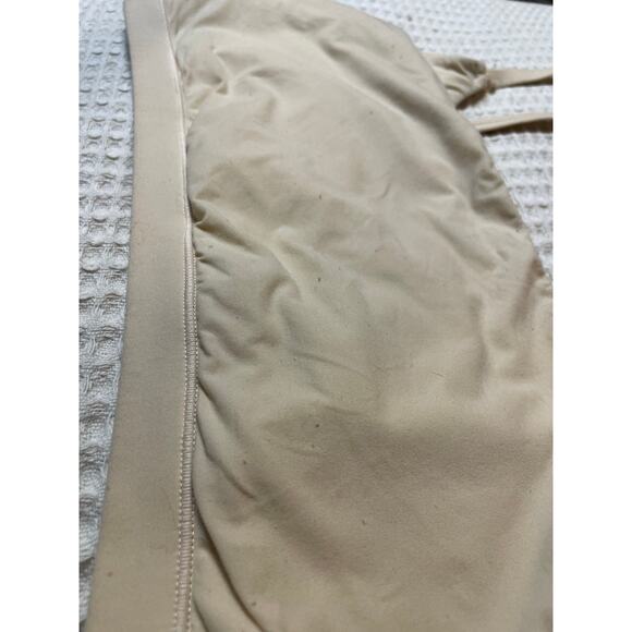 SKIMS Fits Everybody Maternity Pumping Scoop Bralette Sand Cream Large - Picture 4 of 11